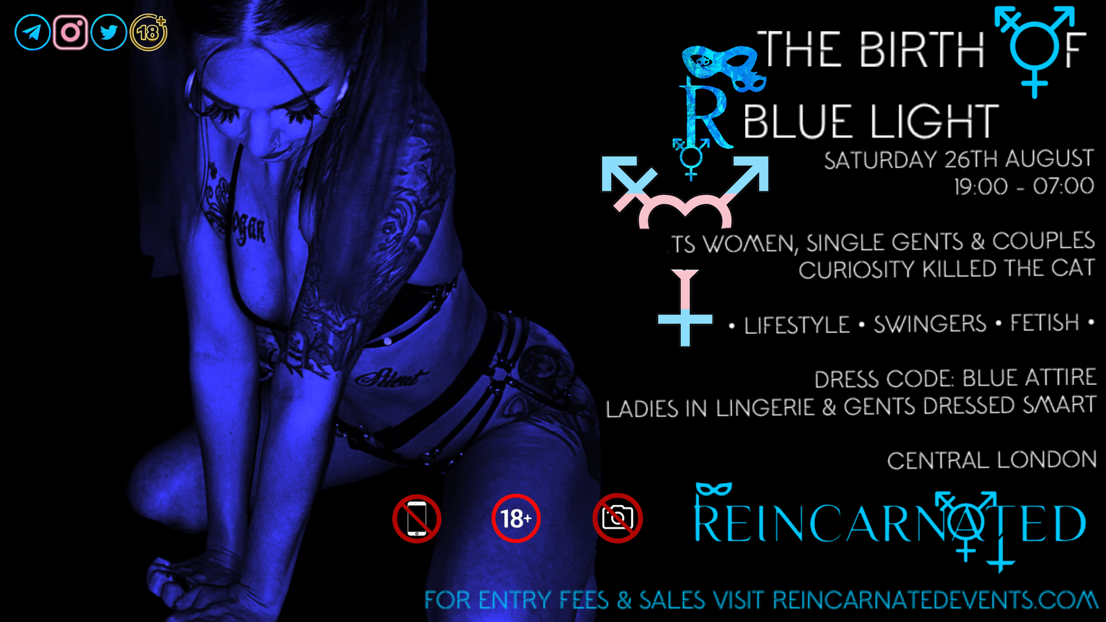 Reincarnated Event’s Presents: The Birth of Blue Light